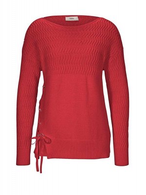 Пуловер, красный