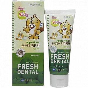 Детская зубная паста с экстрактом яблока	Hanil  Fresh Dental Apple