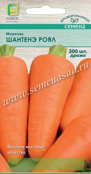 Морковь (Драже) Шантенэ Роял (ЦВО) 300шт