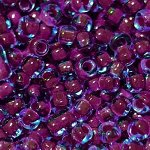 Бисер прозрачный с прокрасом 10/0