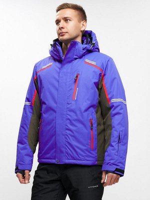 Мужская зимняя горнолыжная куртка MTFORCE голубого цвета 1971Gl