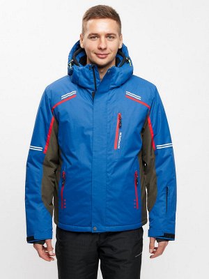 Мужская зимняя горнолыжная куртка MTFORCE синего цвета 1971-1S