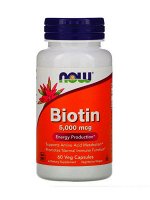Витамины NOW Biotin 5000 mcg