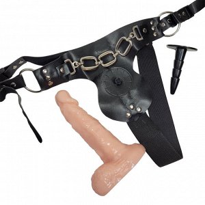 Страпон на ремнях "Ultra Passionate Harness Classic"