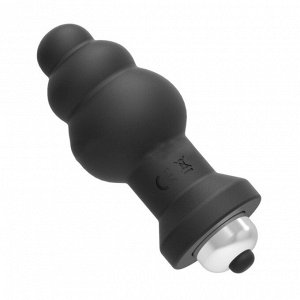 Анальная пробка с вибропулей "Small Bubble Plug"