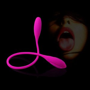 Гибкий двухголовый вибромассажер "Snaky Vibe" / арт. 104-25