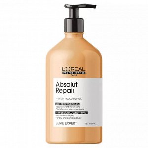 Лореаль Профессионель Кондиционер Absolut Repair для восстановления поврежденных волос, 750 мл (L'oreal Professionnel, Serie Expert)