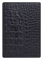 Обложка для паспорта Franchesco Mariscotti0-265 FM кроко черный
