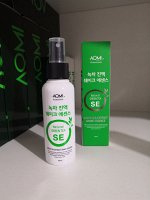 AOMI Green Tea Extract Shake Essence - Эссенция-спрей для волос с экстрактом зелёного чая, 100 мл