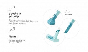 Игрушка пылесос CLEANING TIME/mint