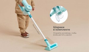 Игрушка пылесос CLEANING TIME/mint