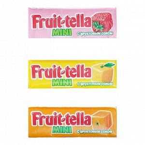 Жевательные конфеты Fruittella мини, ассорти, 11 г