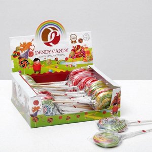 Леденцовая карамель на палочке Dendy candy twist "Карусель", 20 г