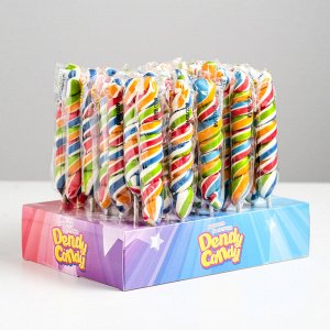 Леденцовая карамель на палочке Dendy Candy «Спираль», 30 г