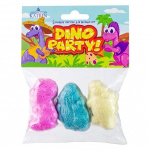 Бомбочки для ванны Dino Party 3*40 г