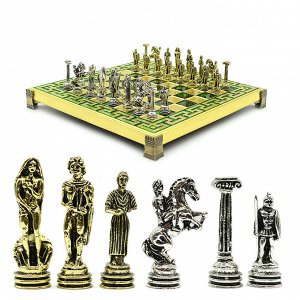 Шахматы сувенирные с металлическими фигурами "Войны" 205*205мм