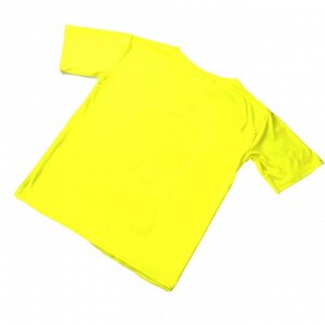 Размер 44-46. Стильная женская футболка Triple_Style желтого цвета.  1