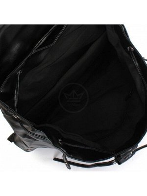 Рюкзак муж искусственная кожа Lanchi-8003  (USB-заряд),  1отд,  4внеш,  2внут/карм,  черный 239245
