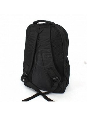 Рюкзак SAL-8222 молодежный,  2отд,  1внутр+2внеш.карм,  черный/белый 241408