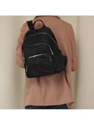 Рюкзак жен текстиль BoBo-5806,  1отд. 5внеш,  3внут/карм,  черный 237050