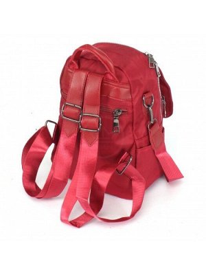 Рюкзак жен текстиль GF-6622,  1отд,  4внеш,  2внут/карм,  бордо FLS 240282