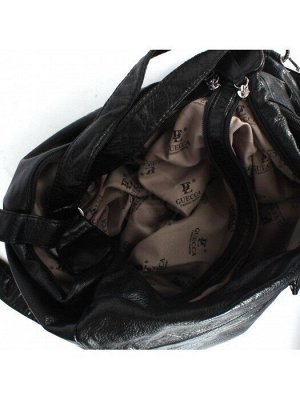 Сумка женская искусственная кожа Guecca-9829  (рюкзак-change),  2отд,  черный 240651