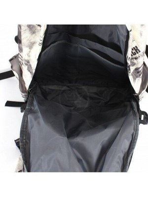 Рюкзак MC-8002,  молодежный,  1отд,  1внутр+5внеш.карм,  бежевый/серый 242198