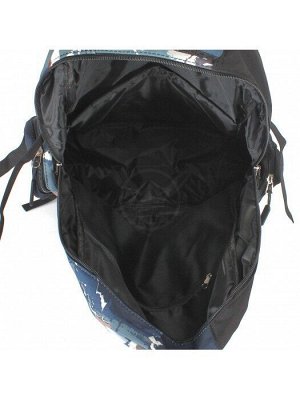 Рюкзак MC-A 243,  молодежный,  1отд,  2внутр+4внеш.карм,  черный/серый 242211