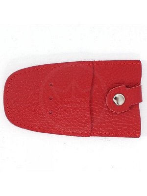 Футляр для ключей Premier-К-112 натуральная кожа красный флотер (326)  195263