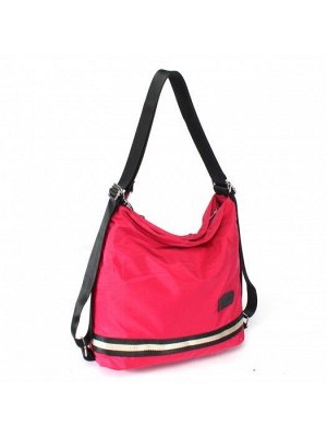 Сумка женская текстиль BoBo-1601 (рюкзак-change),  1отд. 1внеш,  3внут/карм,  розовый 238721