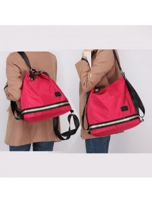 Сумка женская текстиль BoBo-1601 (рюкзак-change),  1отд. 1внеш,  3внут/карм,  розовый 238721