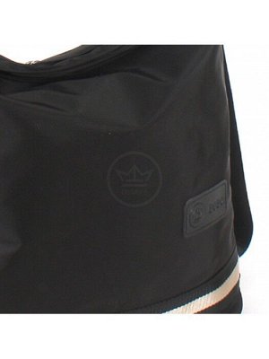 Сумка женская текстиль BoBo-1601 (рюкзак-change),  1отд. 1внеш,  3внут/карм,  черный 234049