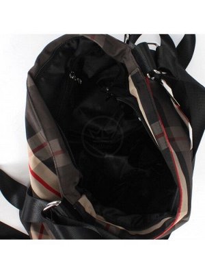 Сумка женская текстиль BoBo-1601-1 (рюкзак-change),  1отд. 1внеш,  3внут/карм,  серый клетка 238716