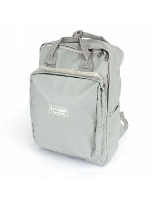 Рюкзак жен текстиль MC-721,  1отд,  1внутр+4внеш/карм,  серый 240055
