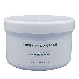 Крем для лица и тела с экстрактами зеленых овощей и фруктов Graymelin Green Food Cream, 500гр
