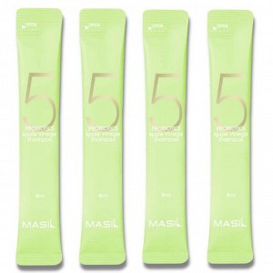 Шампунь от перхоти с яблочным уксусом Masil 5 Probiotics Apple Vinegar Shampoo, 8мл*20шт