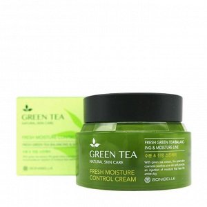 [Bonibelle] Крем для лица увлажняющий с экстрактом зеленого чая, GREEN TEA FRESH MOISTURE 80 мл