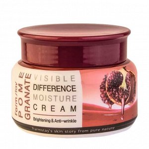 FarmStay Антивозрастной крем для лица / Visible Difference Moisture Cream Pomegranate, 100 г