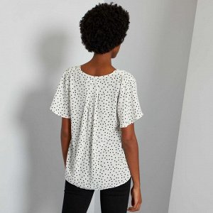Легкая блузка - белый