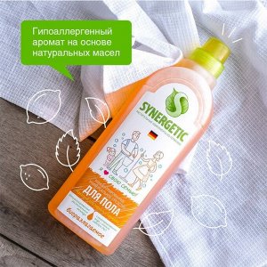 Средство для мытья полов, стен и поверxностей Synergetic, 1 л