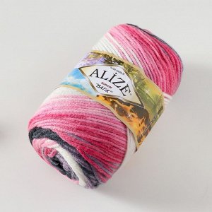 Пряжа для вязания спицами, крючком ALIZE, Burcum batik, 100% акрил, 200 м/100 г, (1602)