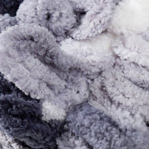 Плюшевая пряжа для вязания руками ALIZE, Puffy color, 100 % микрополиэстер, 9 м/100 г, (5925)