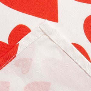 Кухонный набор "Этель" Red hearts полотенце 40х73 см, прихватка 19х19 см, фартук 60х65 см 7550978