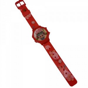 Детские часы, красные, Ч13459, арт.126.125