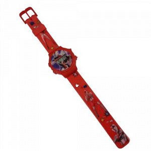Детские часы, красные, Ч13459, арт.126.138