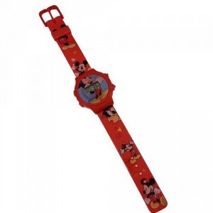 Детские часы, красные, Ч13459, арт.126.131