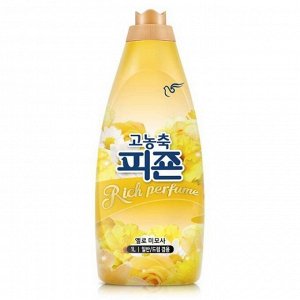 Кондиционер для белья "Rich Perfume Yellow Mimosa" (парфюмированный супер-концентрат с ароматом «Жёлтая мимоза») 1 л