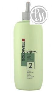 Gоldwell topform wave lotion 2 химическая завивка для пористых или окрашенных волос 500мл