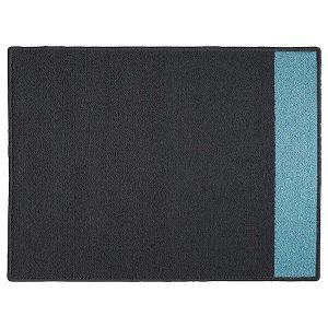 STAVN СТАВН Придверный коврик, серый/синий 60x80 см