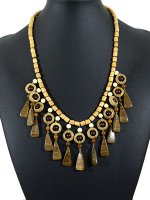 Украшения из дерева - Колье Кристина, 48см